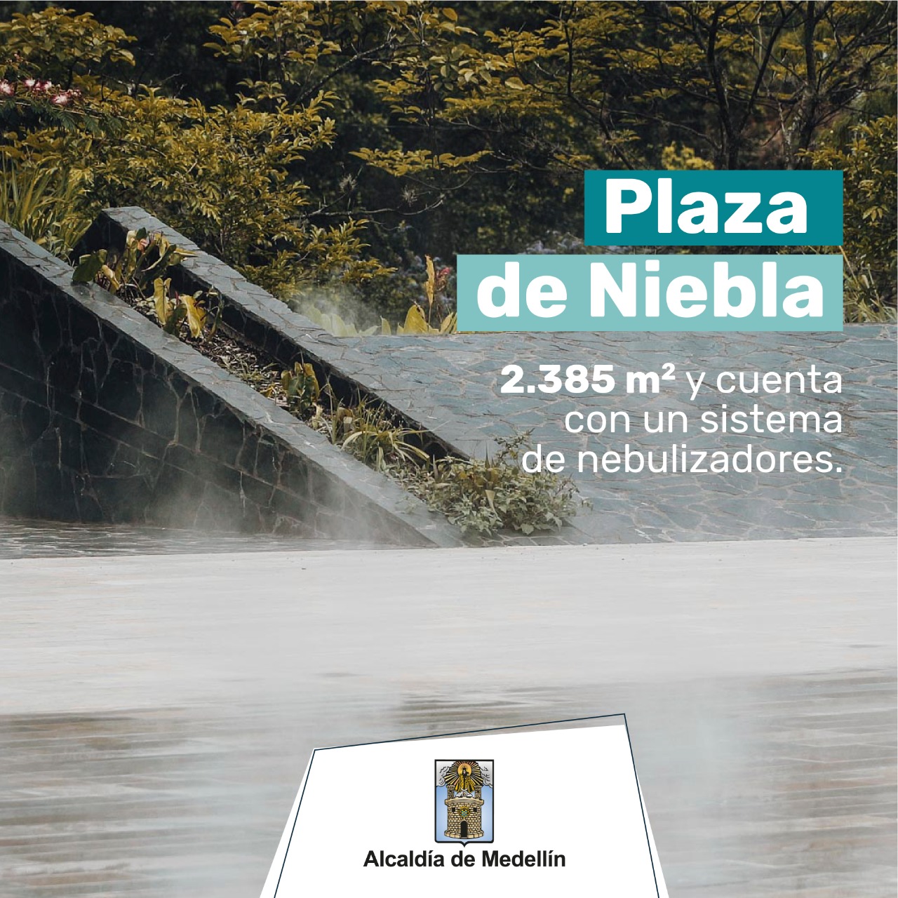 Plaza de Niebla - Parques del Río